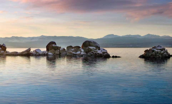 Lake Tahoe at Sunset